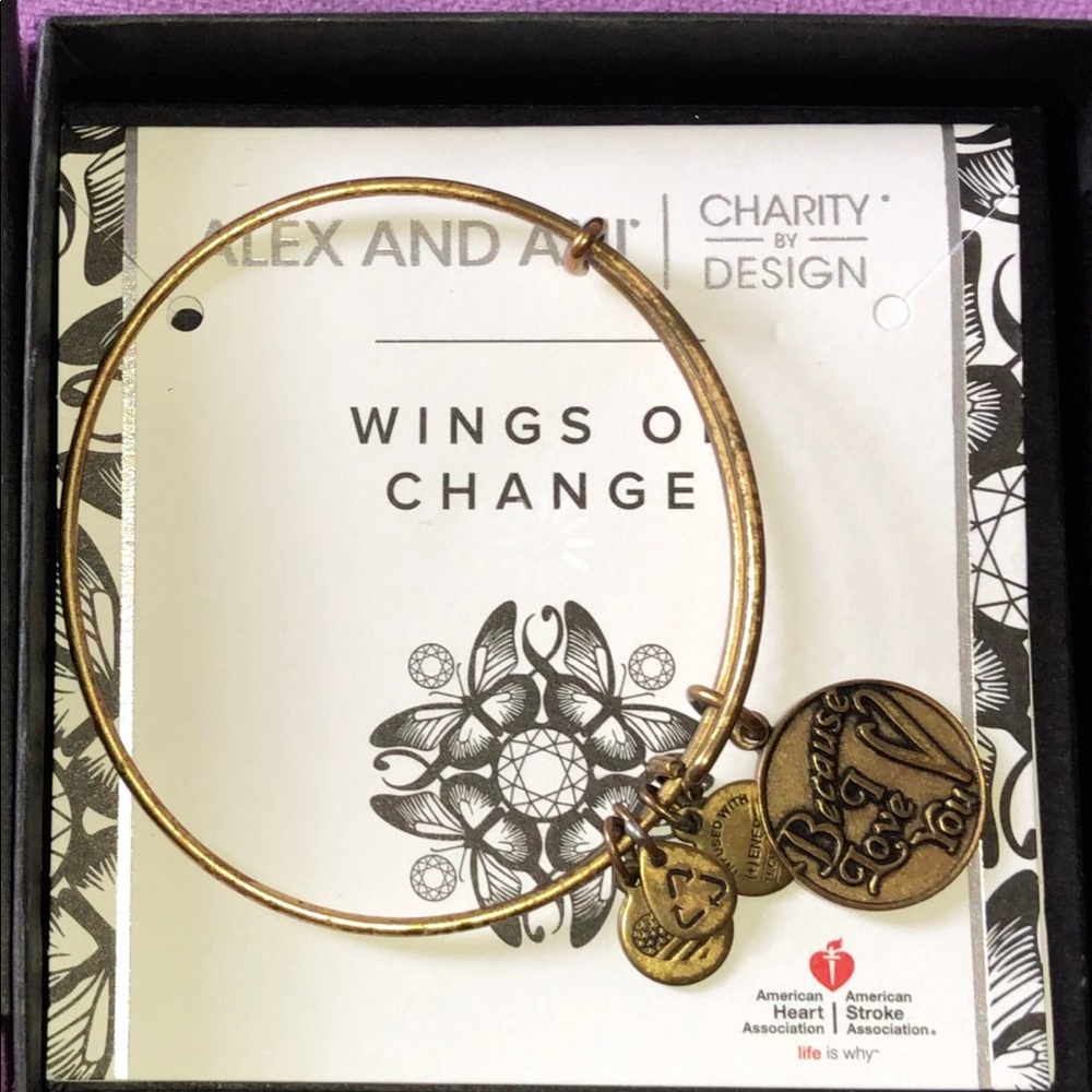 Because I love you Alex and ani bracelet